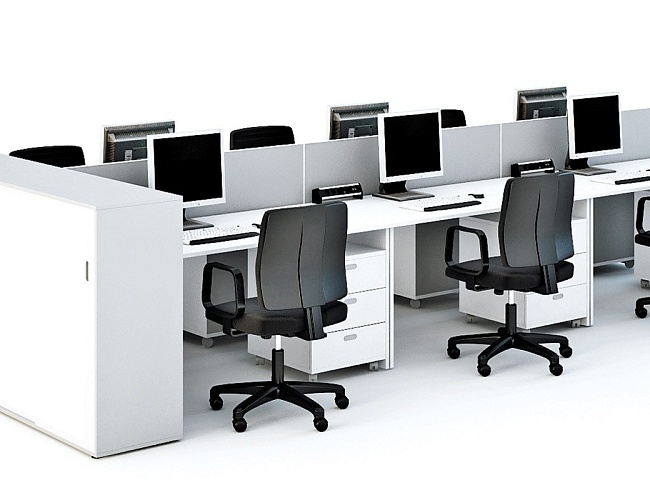 фото мебель для персонала WhiteUp №3