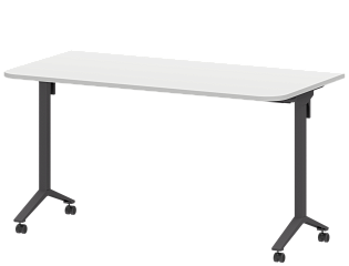 Стол мобильный складной радиусный (22мм)