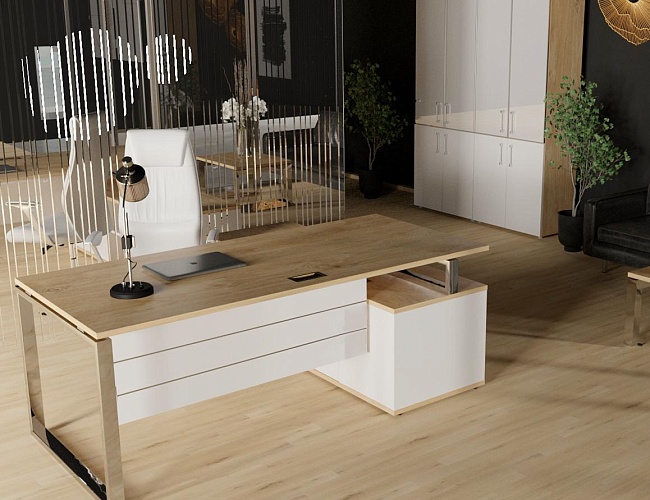 фото кабинет Шифт Хром Тиквуд №3