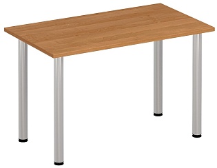 Стол письменный на хромированных опорах