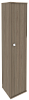 Офисный шкаф высокий узкий закрытый