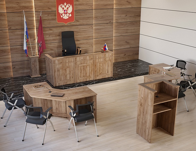 фото мебель для залов суда Kodex