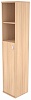 Офисный шкаф высокий узкий полузакрытый(Л/Пр)