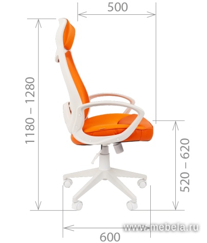 кресло CH-840 White