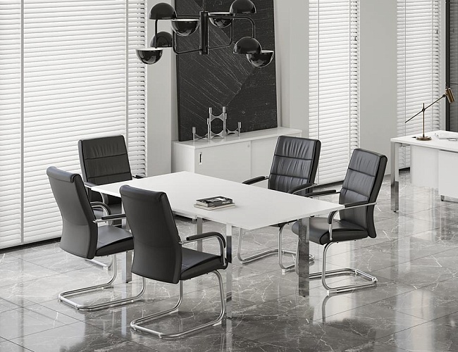 фото столы Onix Lux White №4