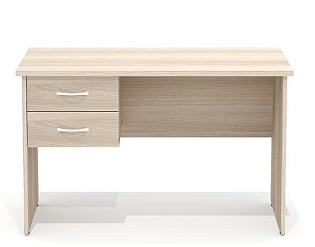 Стол с подвесной тумбой (Правый/Левый)