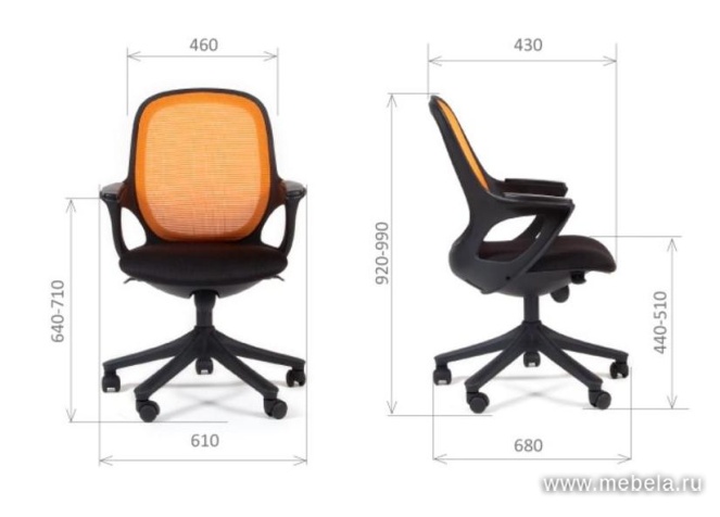 кресло CH-820 Black