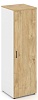 Гардероб узкий глубокий универсальный, задняя стенка ЛДСП