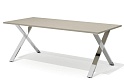 Стол для руководителя на металлокаркасе