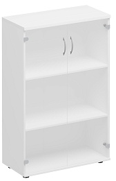 Офисный шкаф для документов с прозрачным стеклом