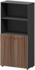 Офисный шкаф высокий полузакрытый