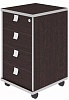 Тумба подкатная (4 ящика, с замком)