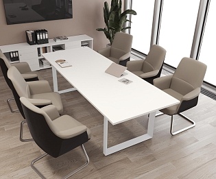 фото столы Onix Metal-O White 
