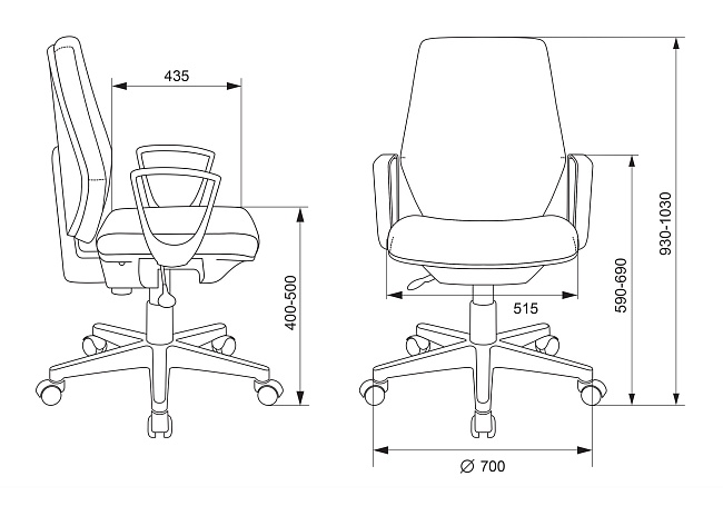 фото кресло CH-W545 №5