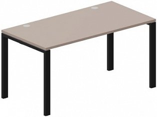 Стол письменный (2 громмета) на П-образном металлокаркасе Strike