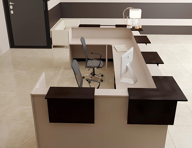 фото стойка ресепшн Rio Wenge №5